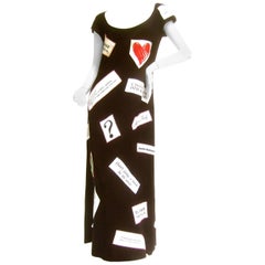 Resist! Moschino Couture Political Themed Dress. US Size 10