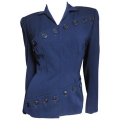  1940s Lilli Ann Button Detail Jacket