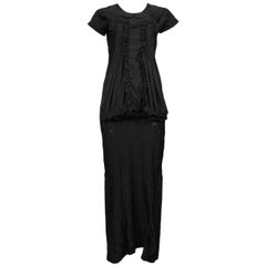 Comme des Garcons Black Doll Dress 2007