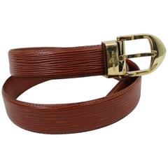 Louis Vuitton Retro brown Epi Leather Belt