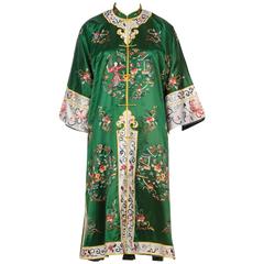 VINTAGE, Hand Embroidered Chinese Robe
