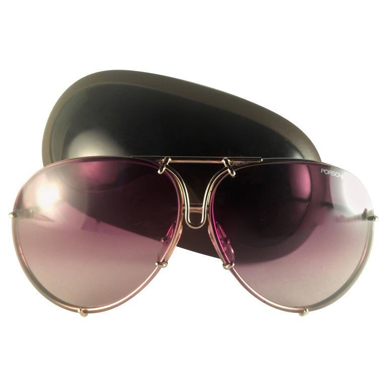 Nuevas Gafas de Sol Vintage Porsche Design By Carrera 5623 Gold Large Austria en 1stDibs