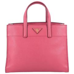 Prada Soft Triple Pocket Convertible Tote Saffiano Leather