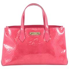 Louis Vuitton Félicie Pochette Monogram Verni Light Pink Neon in Cowhide  Leather with Gold-tone - US