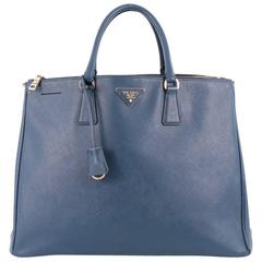 Prada Double Zip Lux Tote Saffiano Leather Large 8