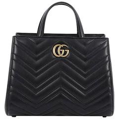 Gucci GG Marmont Tote Matelasse Leather Small