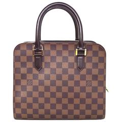 Louis Vuitton Damier Ebene Triana Top Handle Bag