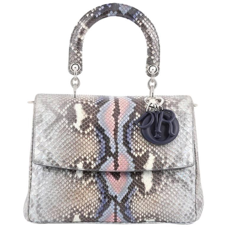 Christian Dior Be Dior Bag Python Medium