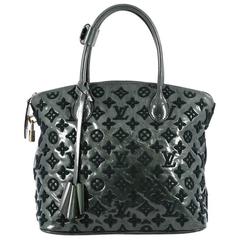 Louis Vuitton Fascination Lockit Handbag Patent Lambskin