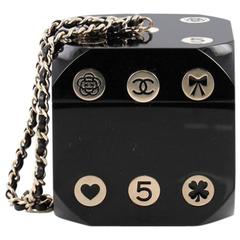 Chanel Würfel Minaudiere Plexiglas