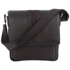 Salvatore Ferragamo Messenger Flap Bag Leather Medium 4
