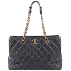 Chanel Perfect Edge Tote Quilted Leather Large