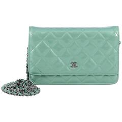  Chanel Wallet on Chain Quilted Patent