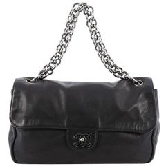Chanel Soft and Chain Flap Bag Lambskin Medium at 1stDibs | chanel soft  flap bag, soft lambskin leather handbags, chanel soft bag