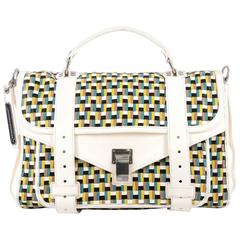 Proenza Schouler PS1 Satchel Woven Leather Medium 5