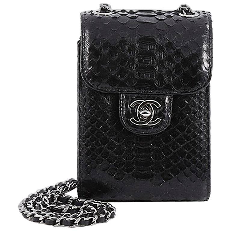 Chanel Wallet on Chain Python Extra Mini