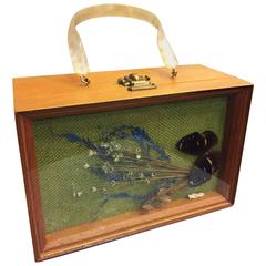 1960's Butterfly Shadow Box Novelty Purse 4