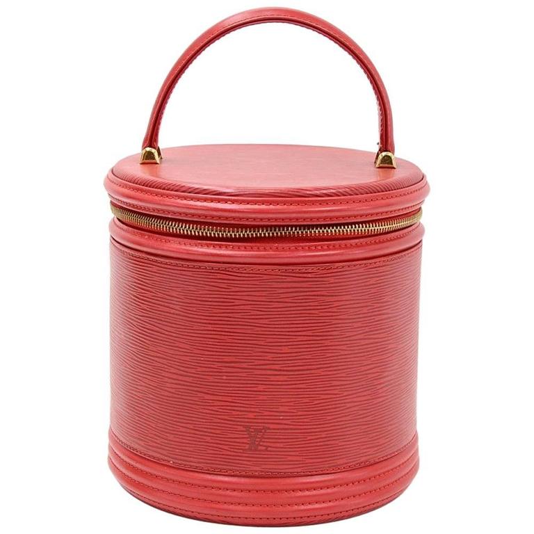 Louis Vuitton Cannes Red Epi Leather Vanity Hand Bag at 1stDibs  louis  vuitton cannes bag, louis vuitton cannes vanity bag, lv cannes epi