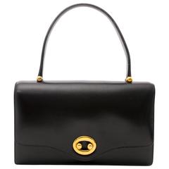 Hermes Black collector "bouttonière" bag 9