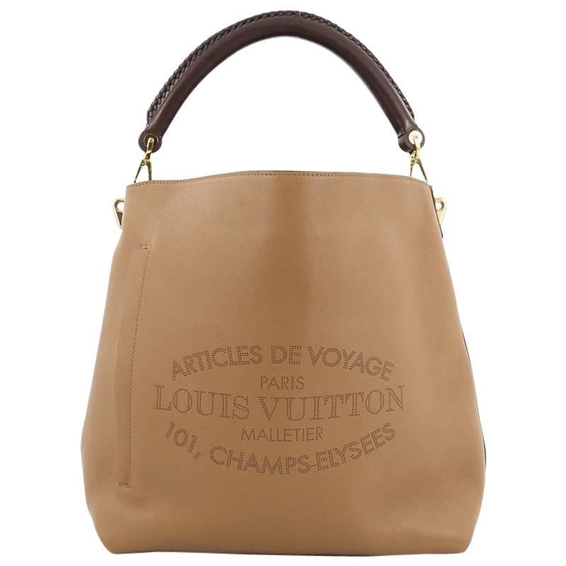Louis Vuitton Voyage Bagatelle Hobo Leather