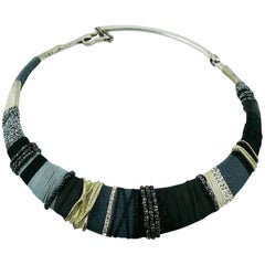 Christian Lacroix Vintage Masai Inspired Choker Necklace