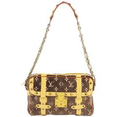 Louis Vuitton Trompe L'Oeil Trocadero Handtasche Monogramm Samt 27