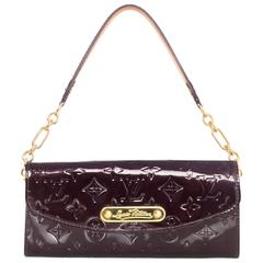 Louis Vuitton Amarante Vernis Sunset Boulevard Pochette Bag