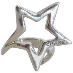Chanel Sterling Shooting Star Ring
