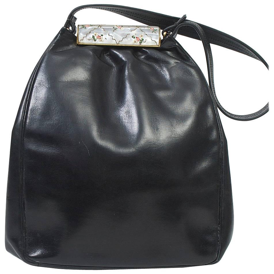 Rosenfeld Handbag with MOP Clasp