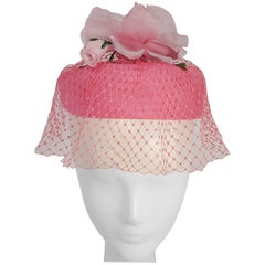 1960s Circlet Hat w/ Veil
