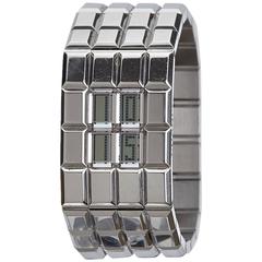 Chanel Chocolat Silver Stainless Steel Watch 