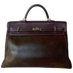 Rare Vintage Hermes Amazonia 50cm Travel Bag 5