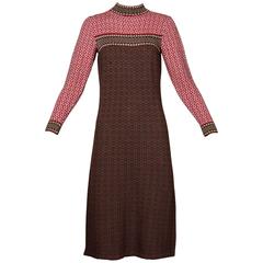 1970s Adolfo Vintage Santana Knit Dress 5