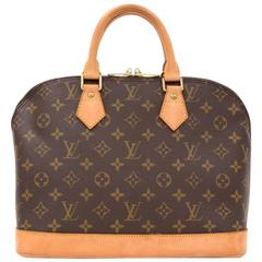 Louis Vuitton Alma Monogram Canvas Hand Bag