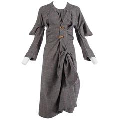 Worlds End Autumn-Winter 1983 'Witches' checked wool dress 7