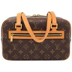 Louis Vuitton Cite MM Monogram Canvas Shoulder Bag 