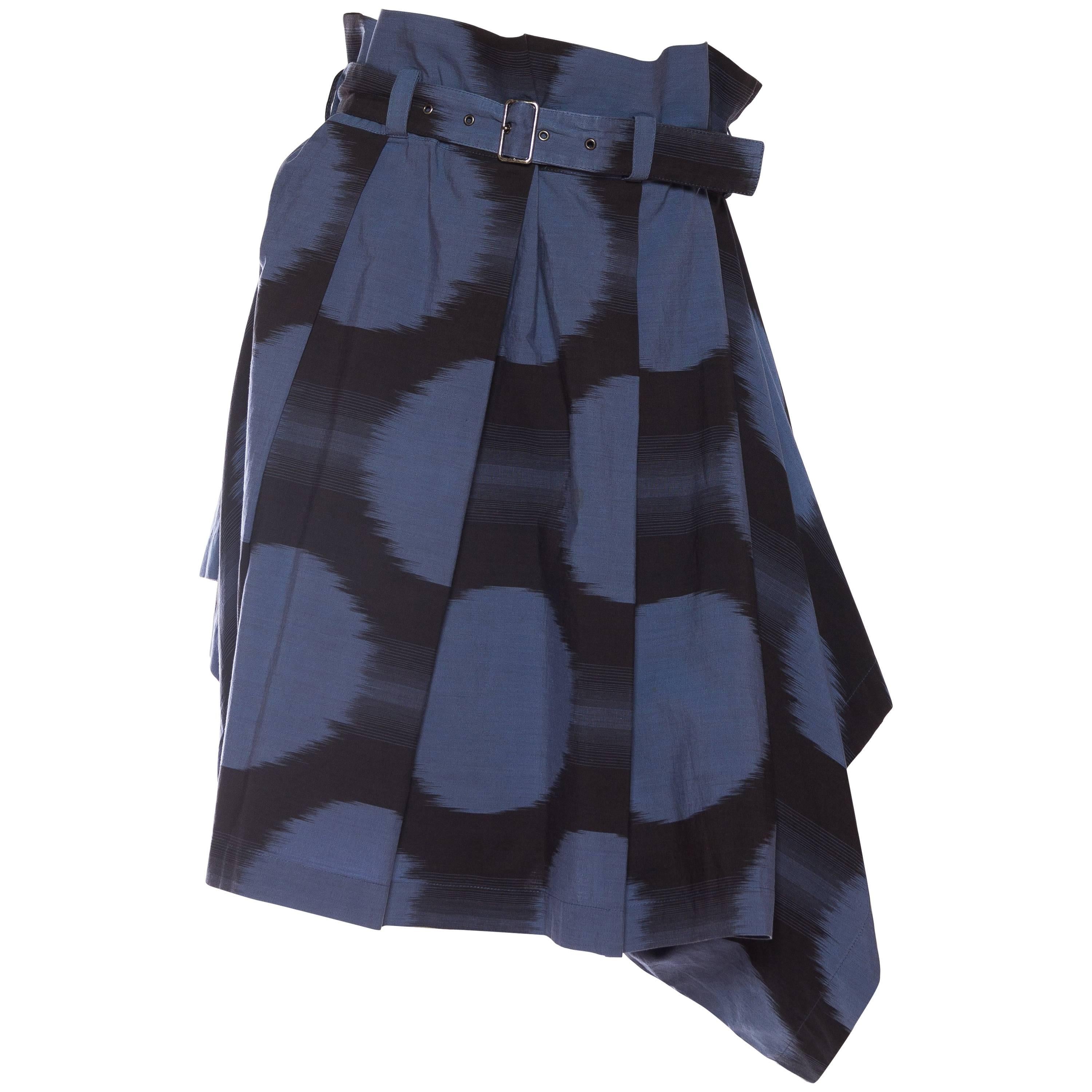 Early Issey Miyake Paper-Bag Skirt/Shorts