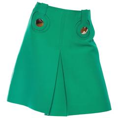 1960s Mod Space Age Pierre Cardin Mini Skirt 6