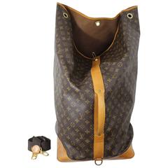 1996 Louis Vuitton Monogramme Canvas "Marin" Navy Bag 1