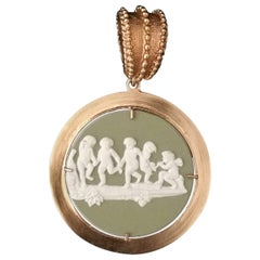 Italian  bronze pendant by Patrizia Daliana