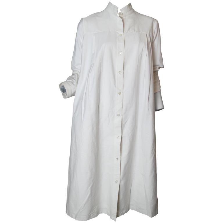 issey miyake white dress