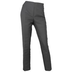 Akris Grey Cropped Pants Sz 8 8