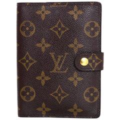 Louis Vuitton Monogram Small Ring Agenda Cover