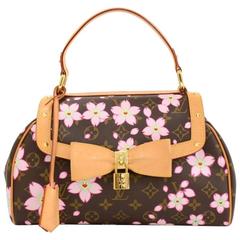 Louis Vuitton Sac Retro PM Cherry Blossom Monogram Canvas Murakami Hand Bag 