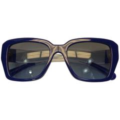 Chanel Blue Logo Sunglasses 10