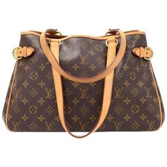 Louis Vuitton Batignolles Original Monogram Canvas Shoulder Hand Bag