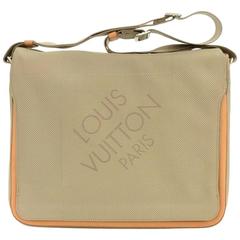 Louis Vuitton Messager Gray Damier Geant Canvas Messenger Laptop Bag