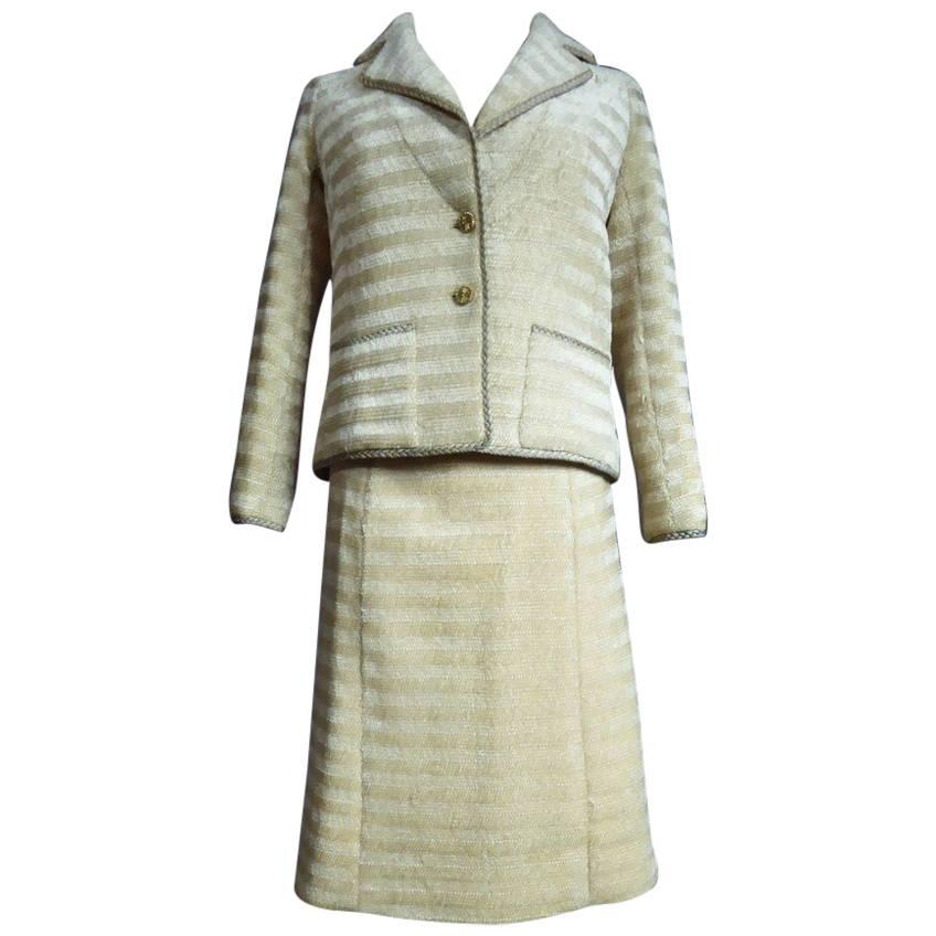 Chanel Haute Couture Suit, Circa 1970