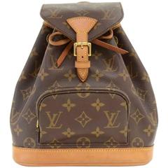 Vintage Louis Vuitton Mini Montsouris Monogram Canvas Backpack Bag