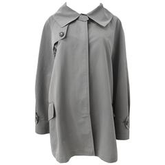 Dries Van Noten Grey Cocoon Coat 12